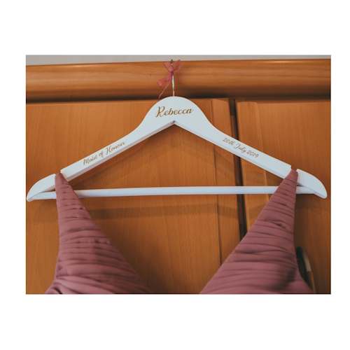 Personalised Wedding Coat hanger