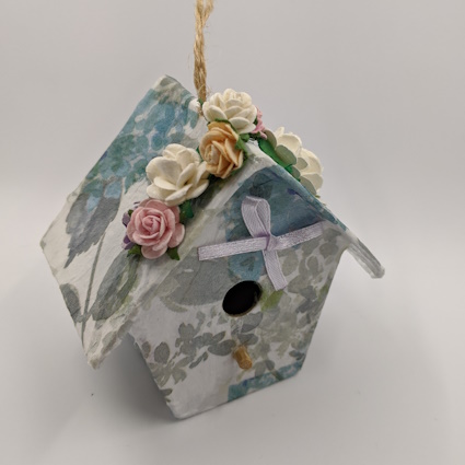 Miniature Blue Bird Box