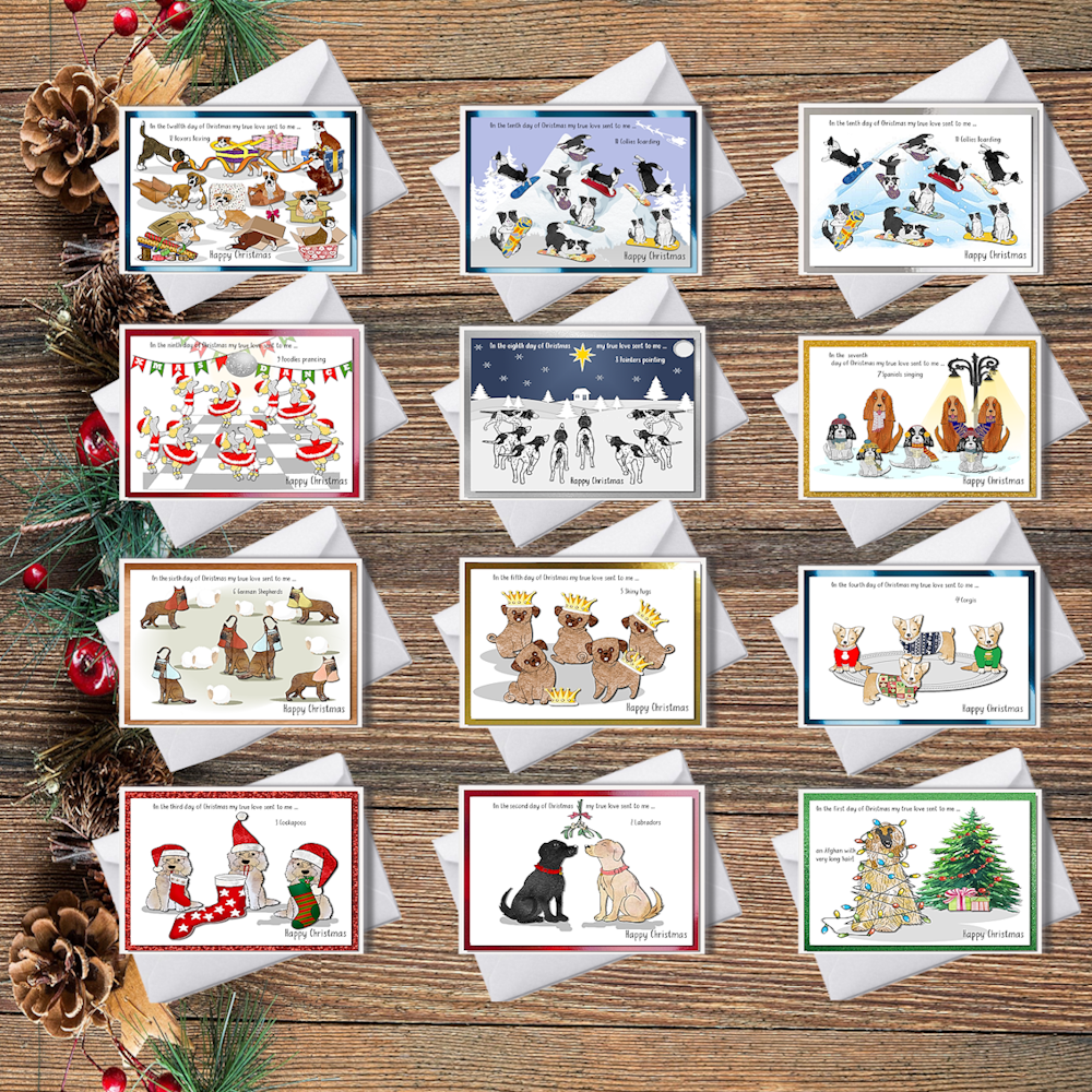 The Twelve Dogs of Christmas Complete Set